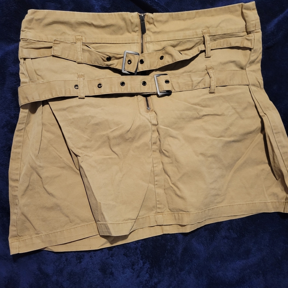ZARA trafaluc collection, size Large, kahki skirts
